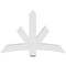 Ekena Millwork Alberta Architectural Grade PVC Gable Bracket, 60"W x 40"H x 4"D x 6"F, 16/12 Pitch GBP060X40X0406ALB00 - alternate 4